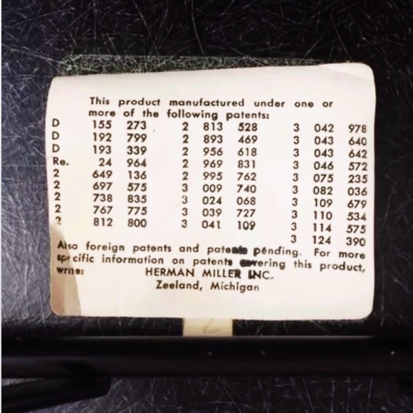 Eames Herman miller vintage rocking chair. - Picture 4 of 4